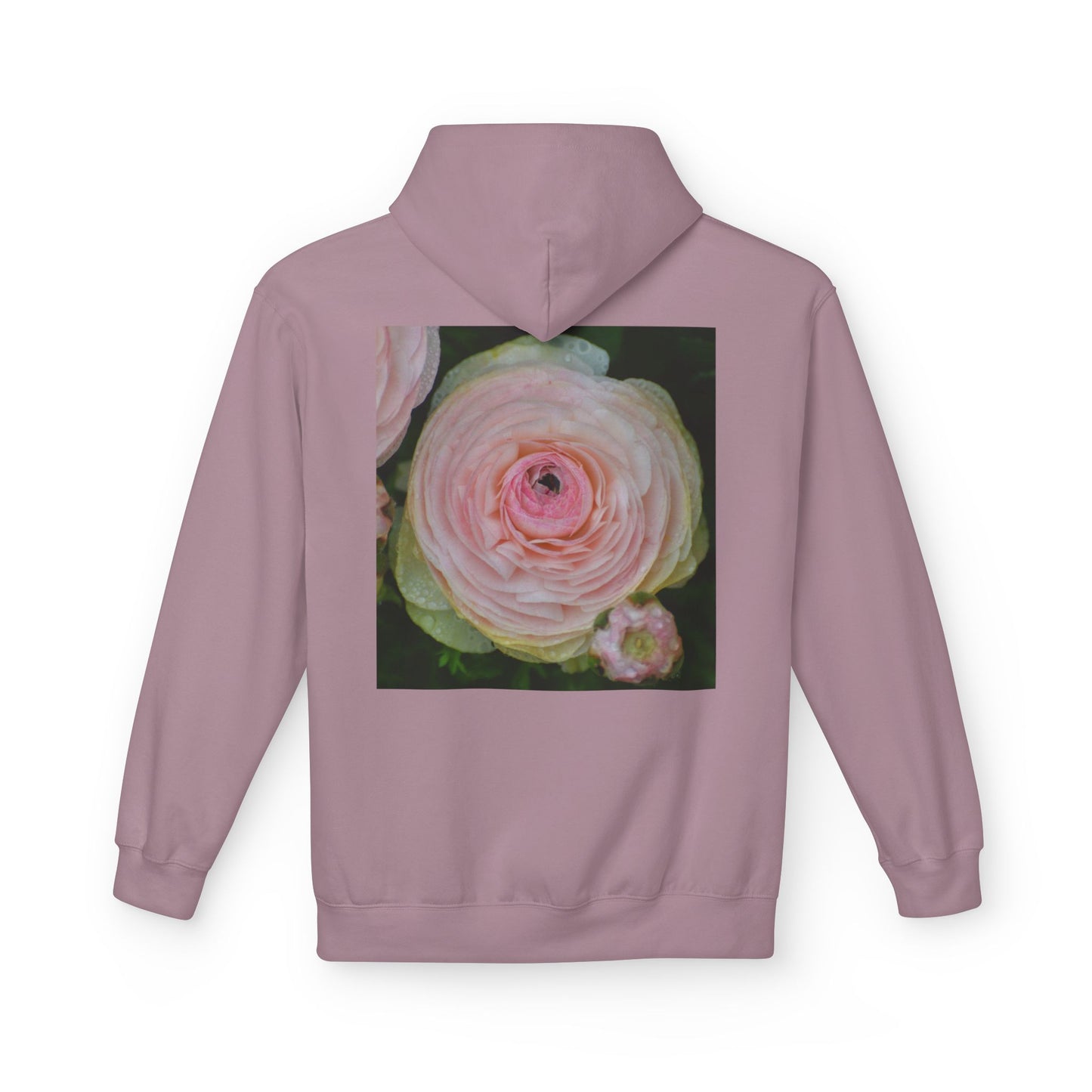Hoodie - Dahlia Plant Photography Softstyle Fleece