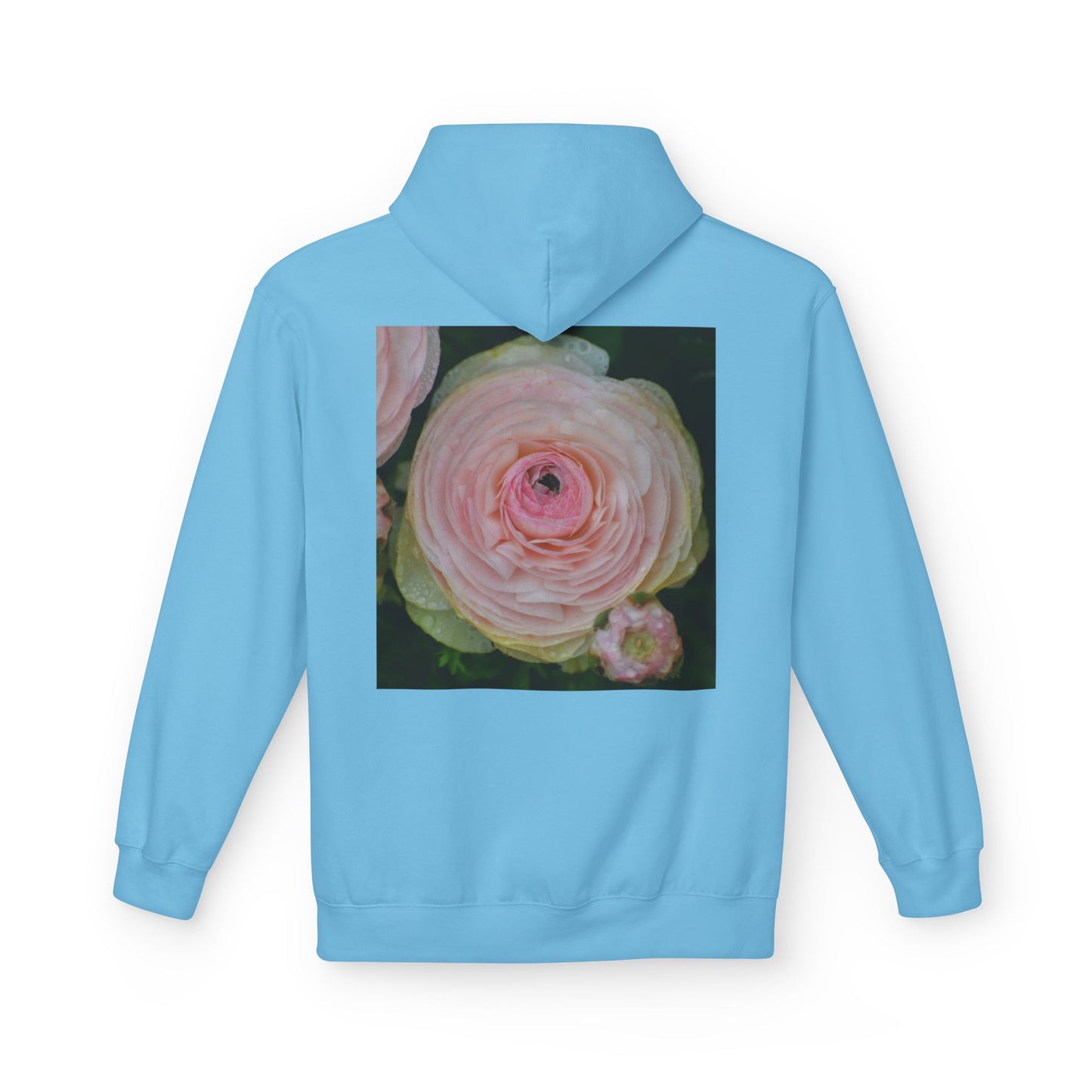 Hoodie - Dahlia Plant Photography Softstyle Fleece