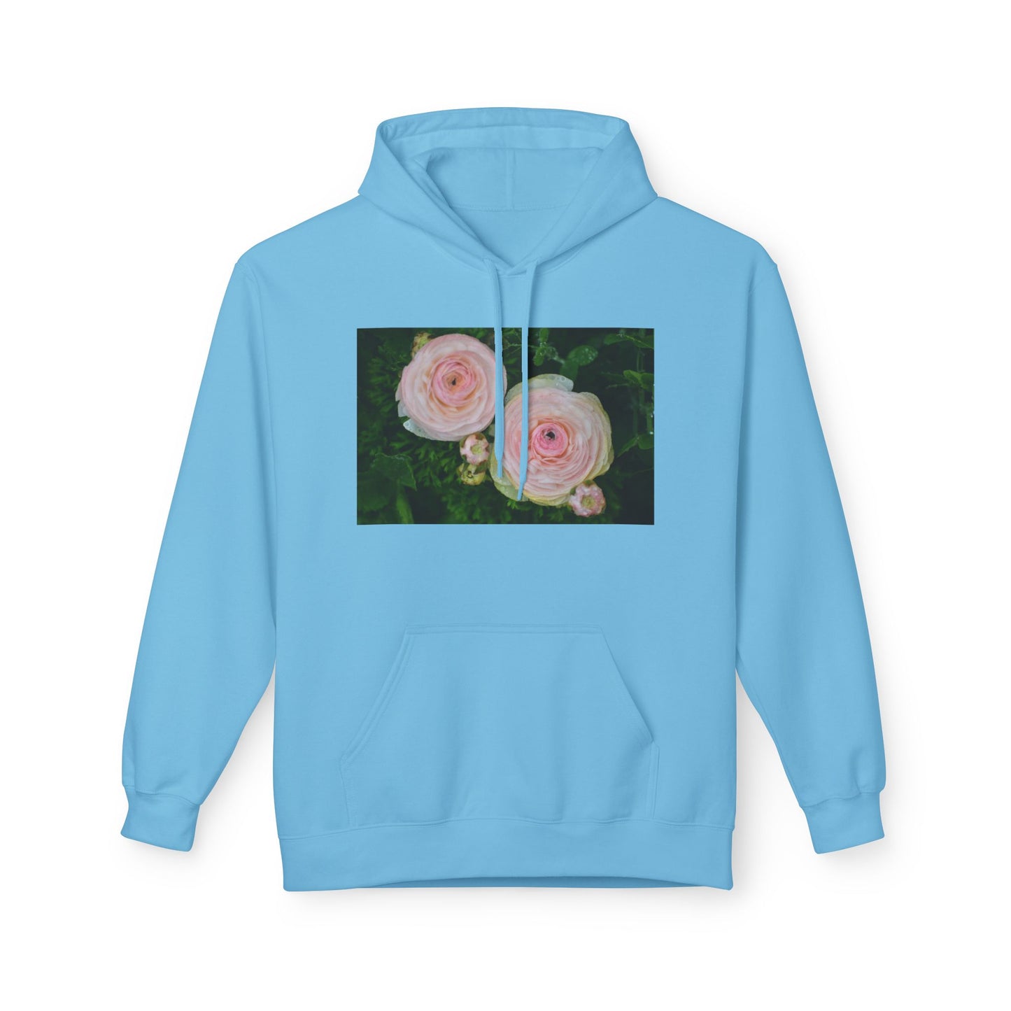 Hoodie - Dahlia Plant Photography Softstyle Fleece
