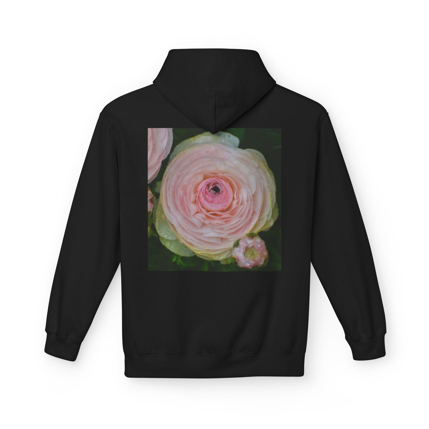 Hoodie - Dahlia Plant Photography Softstyle Fleece