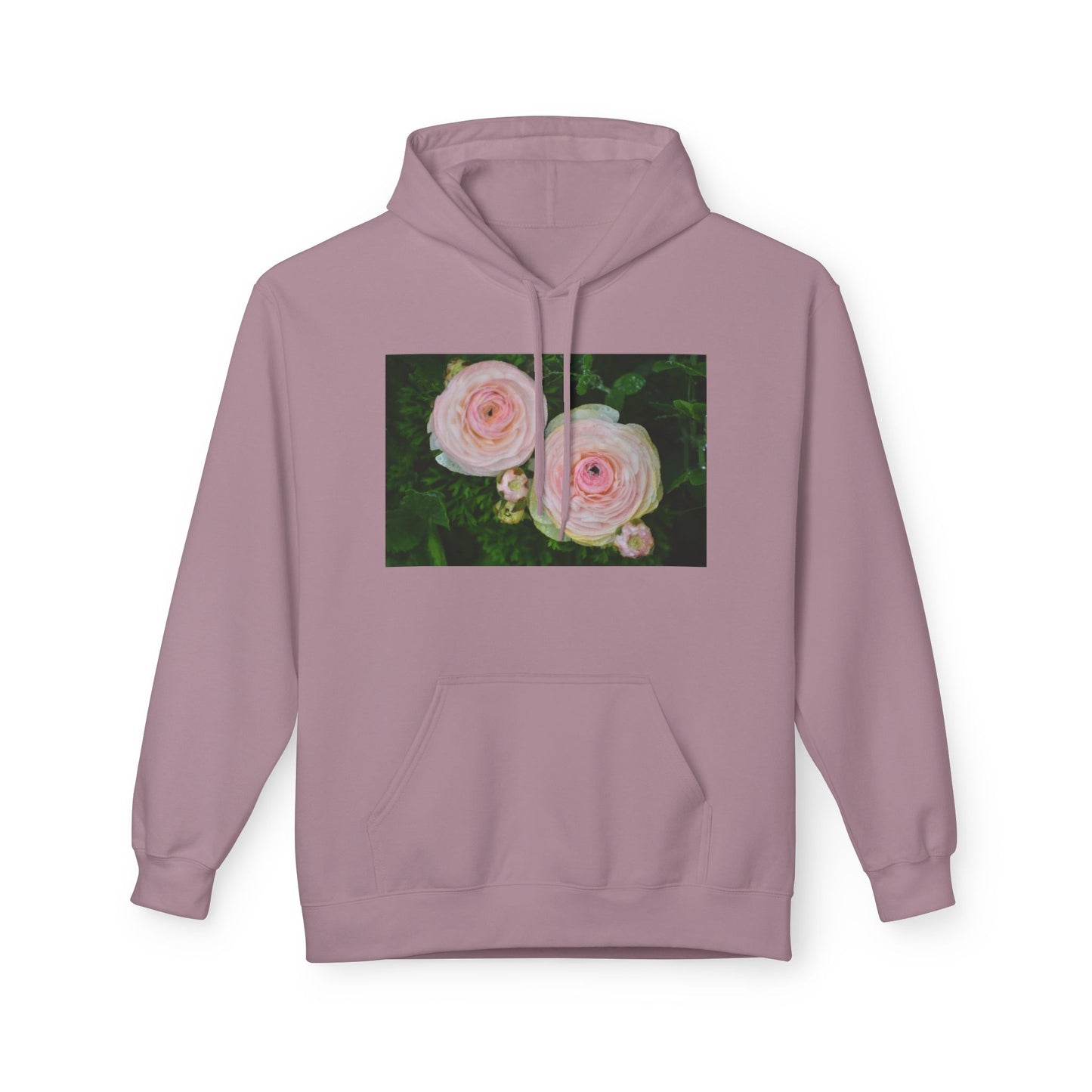 Hoodie - Dahlia Plant Photography Softstyle Fleece