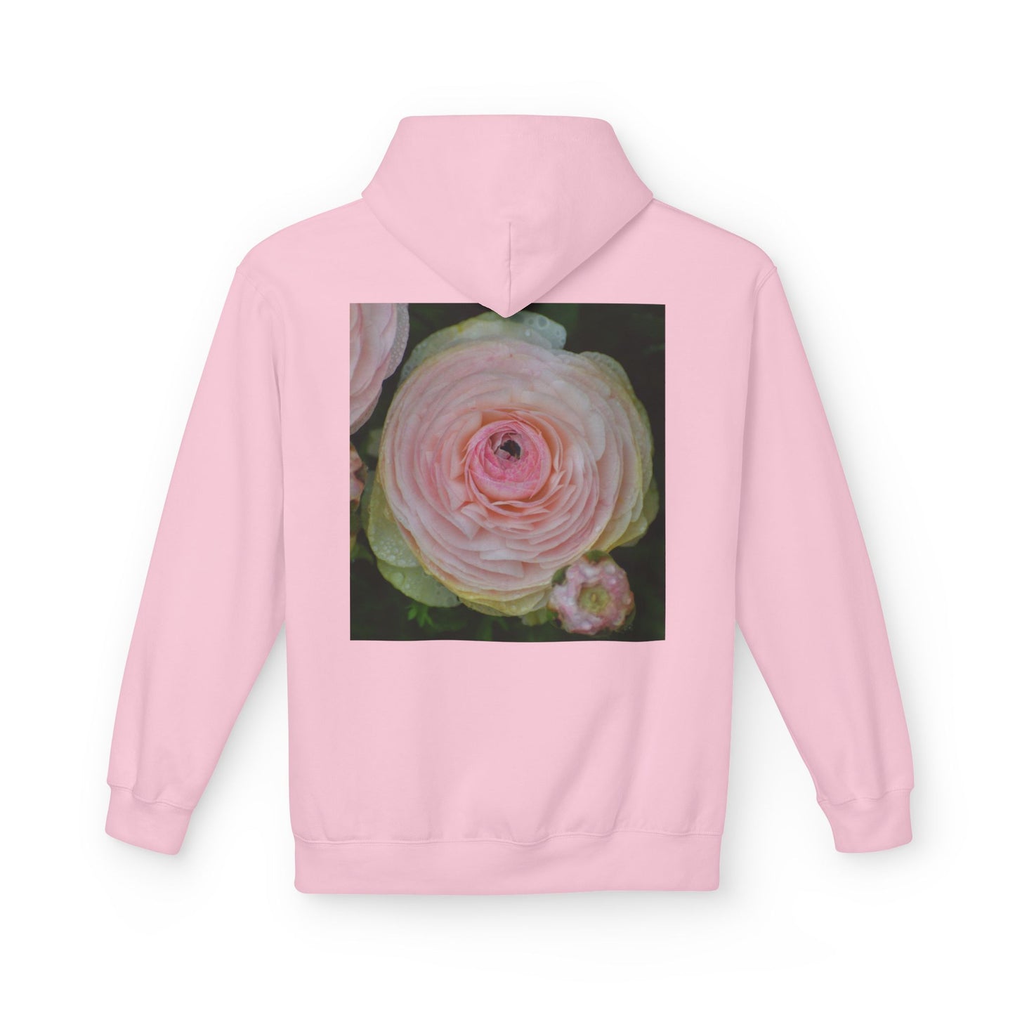 Hoodie - Dahlia Plant Photography Softstyle Fleece