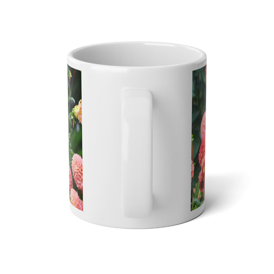 Mug - Formal Decorative Dahlias 20oz Jumbo Mug