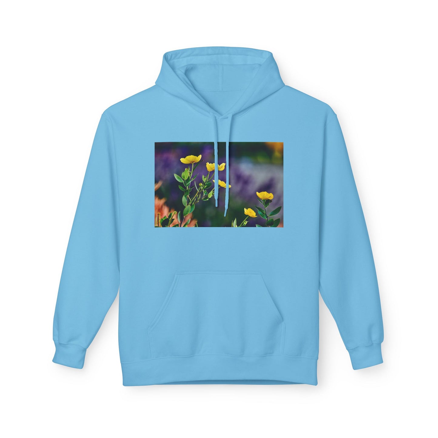 California Native Flower Hoodie — Channel Island Bush Poppy & Catalina Rock Flower Photo
