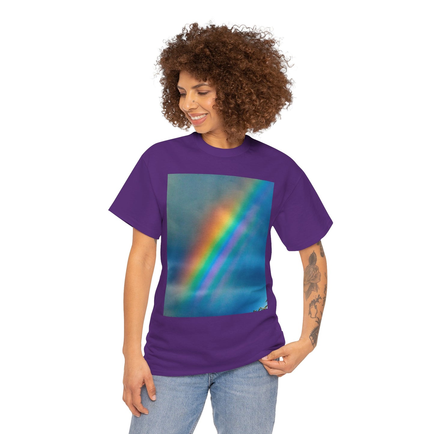 Rainbow After the Rain T-Shirt — Photo Print