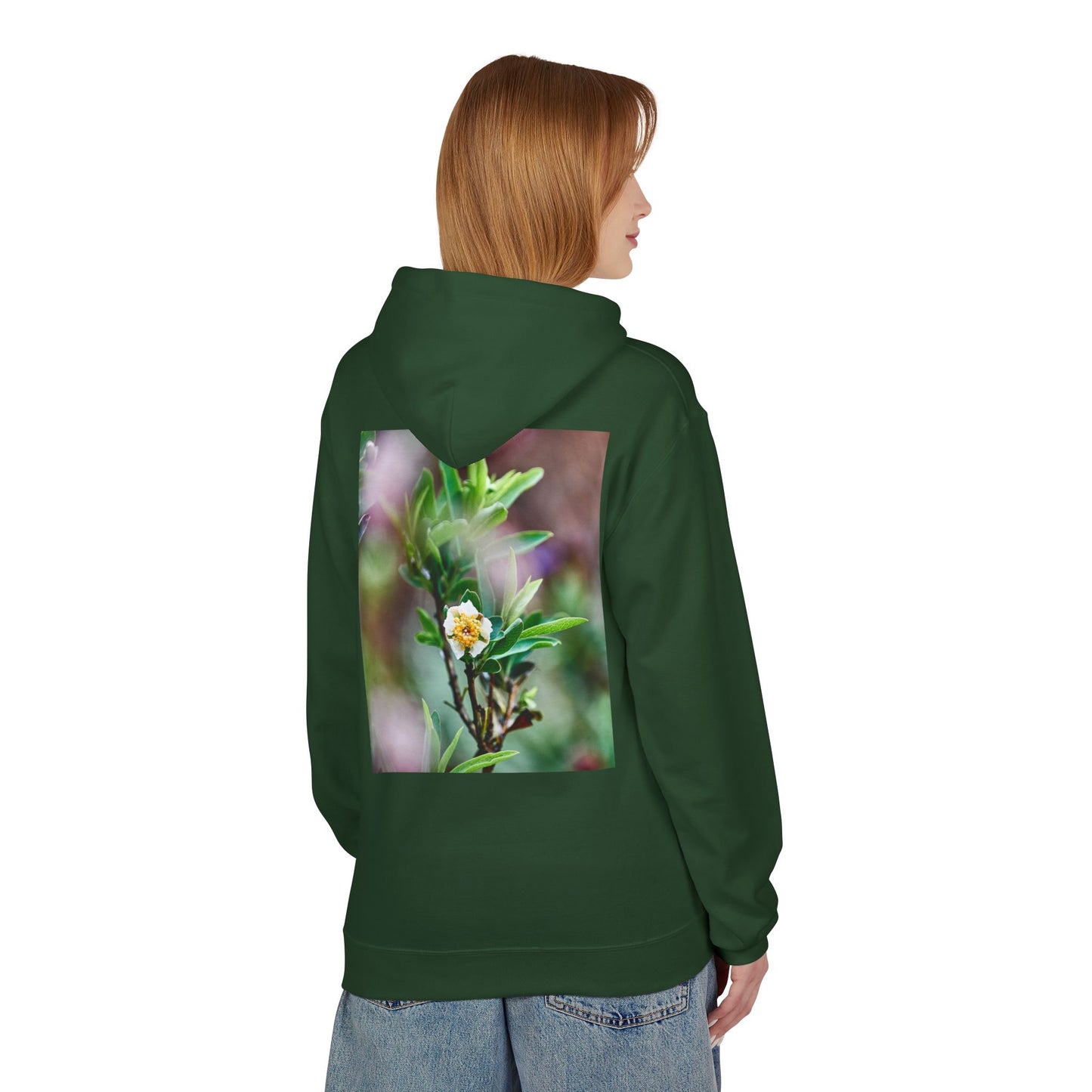 California Native Flower Hoodie — Channel Island Bush Poppy & Catalina Rock Flower Photo