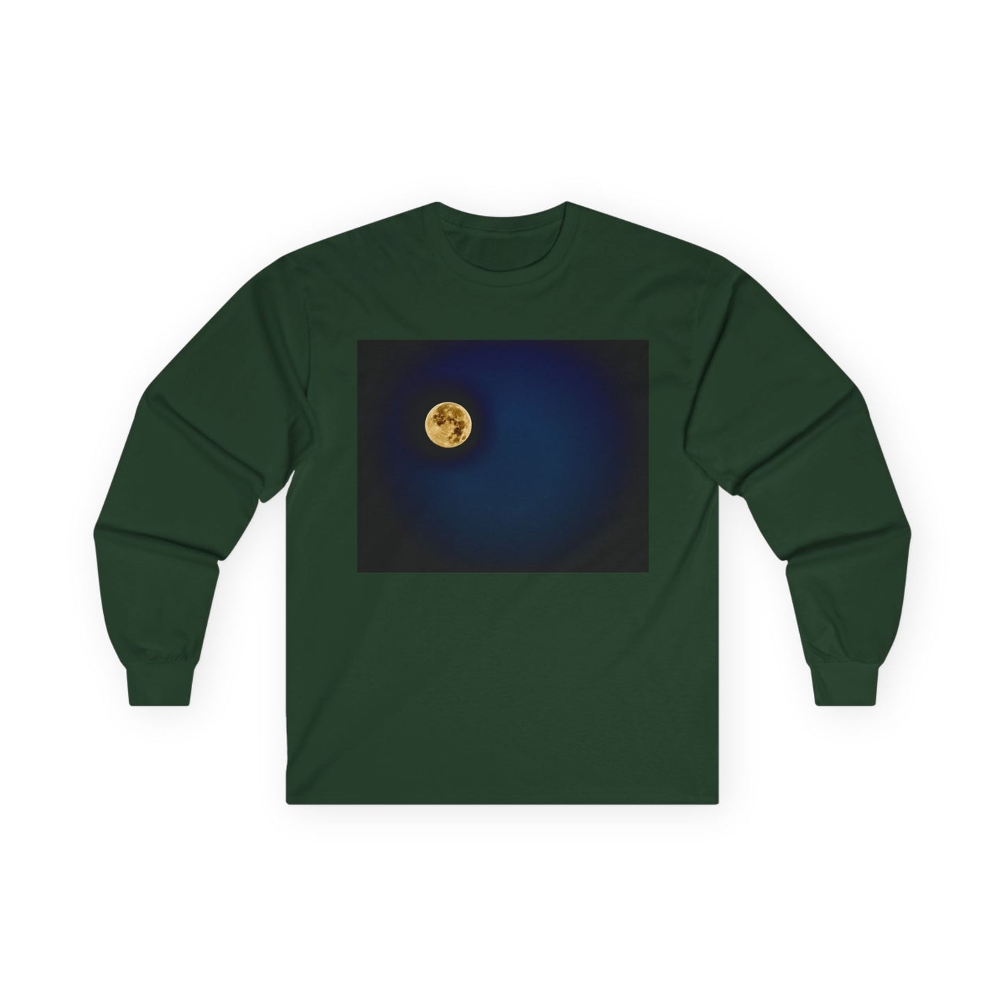 Full Moon Photo Long Sleeve Tee