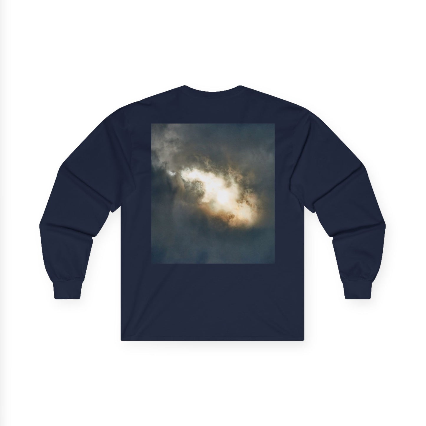 Cloudburst Abstract Long Sleeve Tee