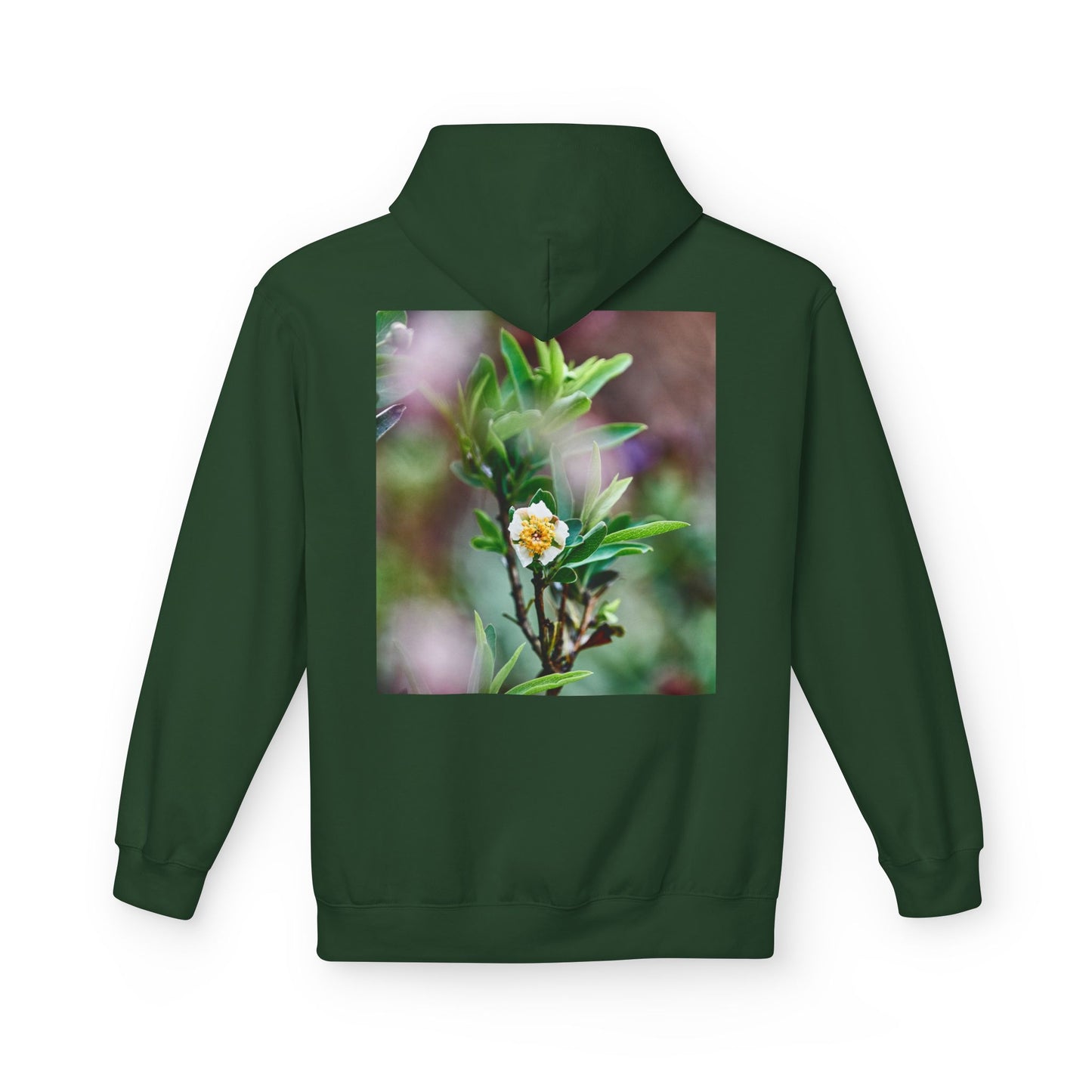 California Native Flower Hoodie — Channel Island Bush Poppy & Catalina Rock Flower Photo