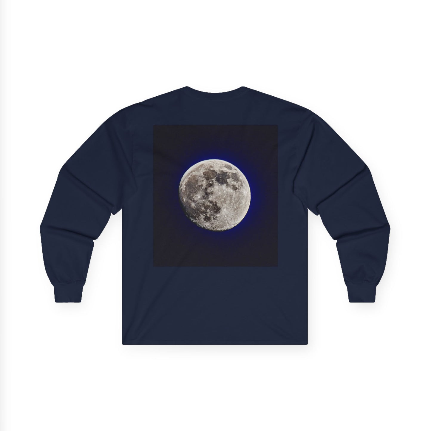 Full Moon Photo Long Sleeve Tee