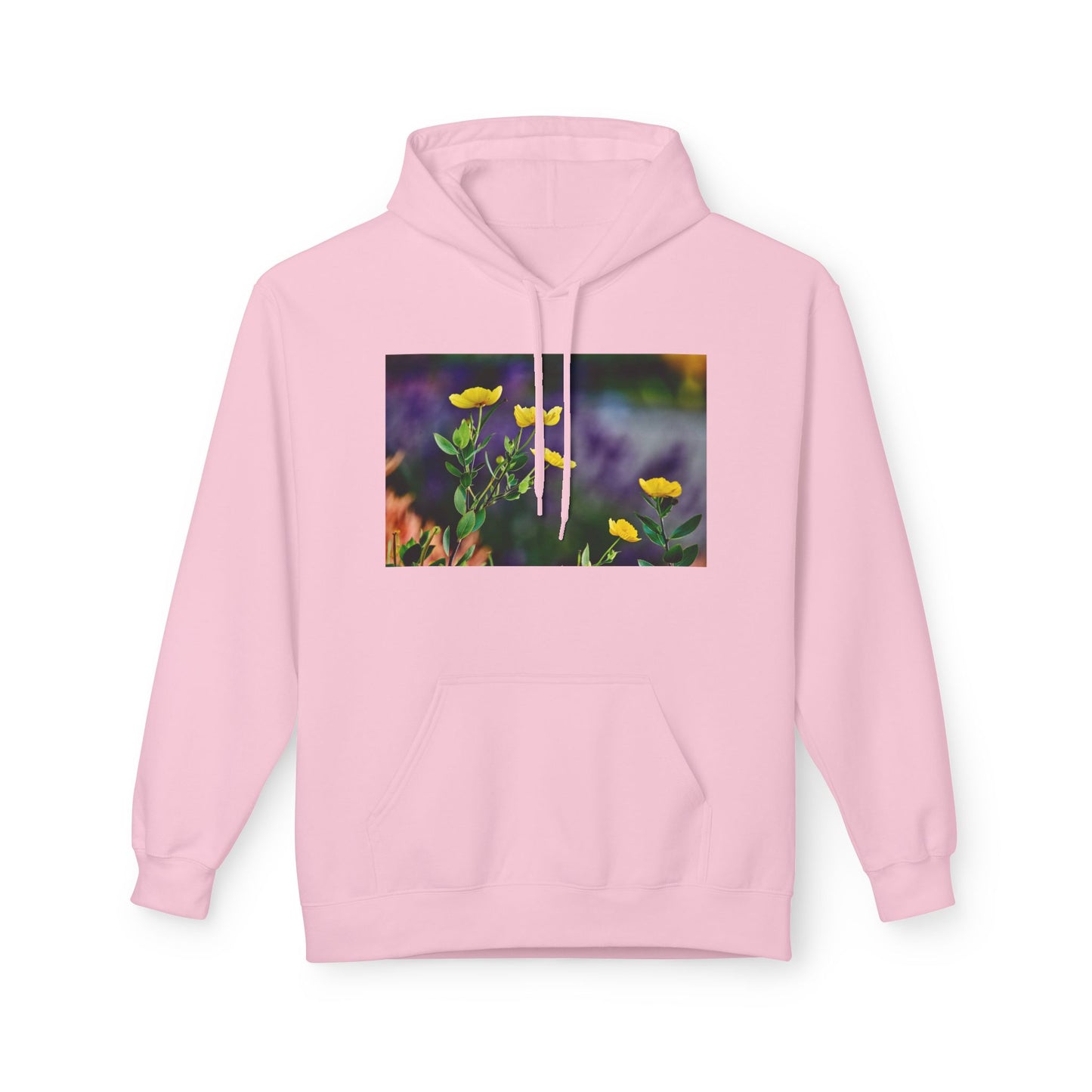 California Native Flower Hoodie — Channel Island Bush Poppy & Catalina Rock Flower Photo