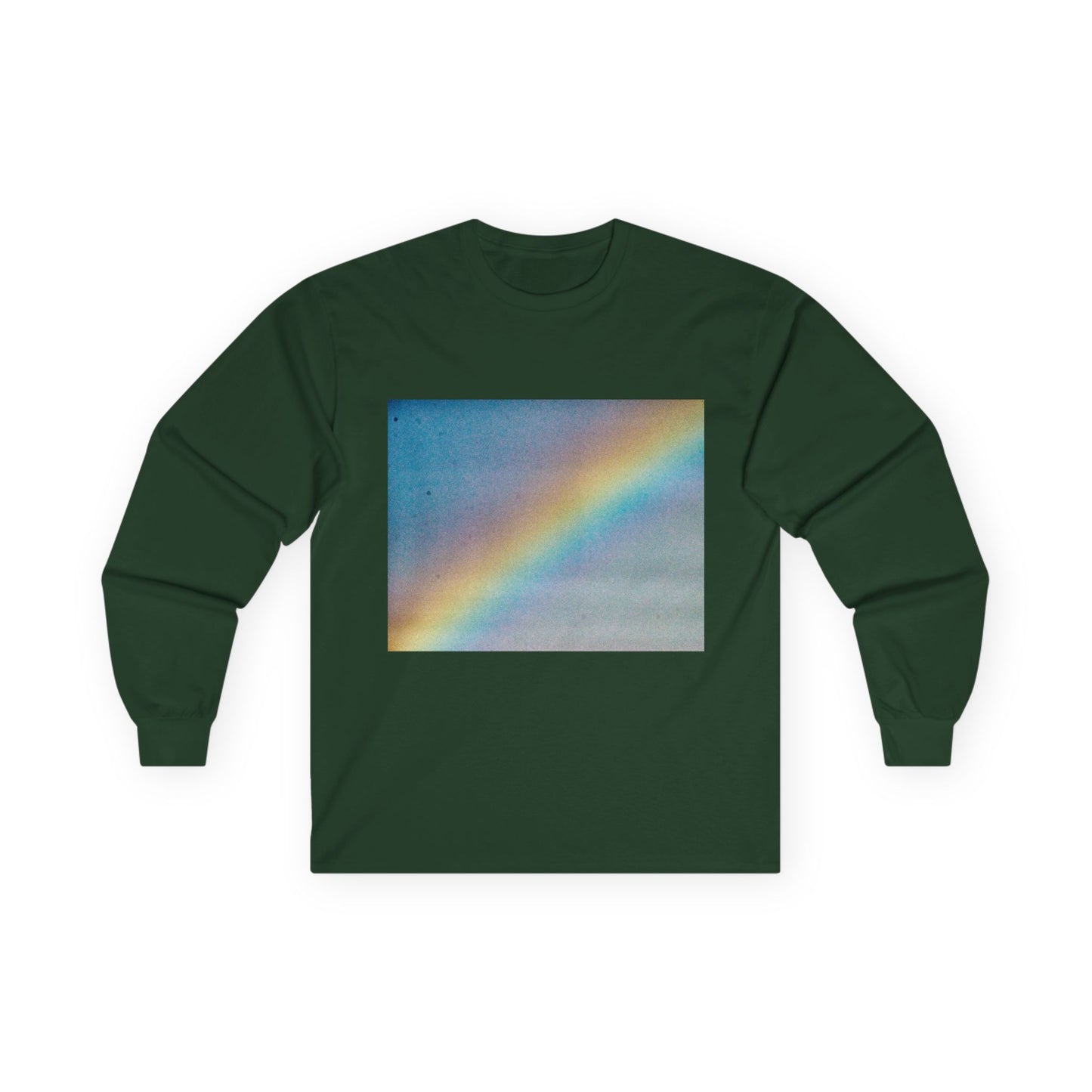 Long Sleeve Tee Rainbow After a Storm Photo Print