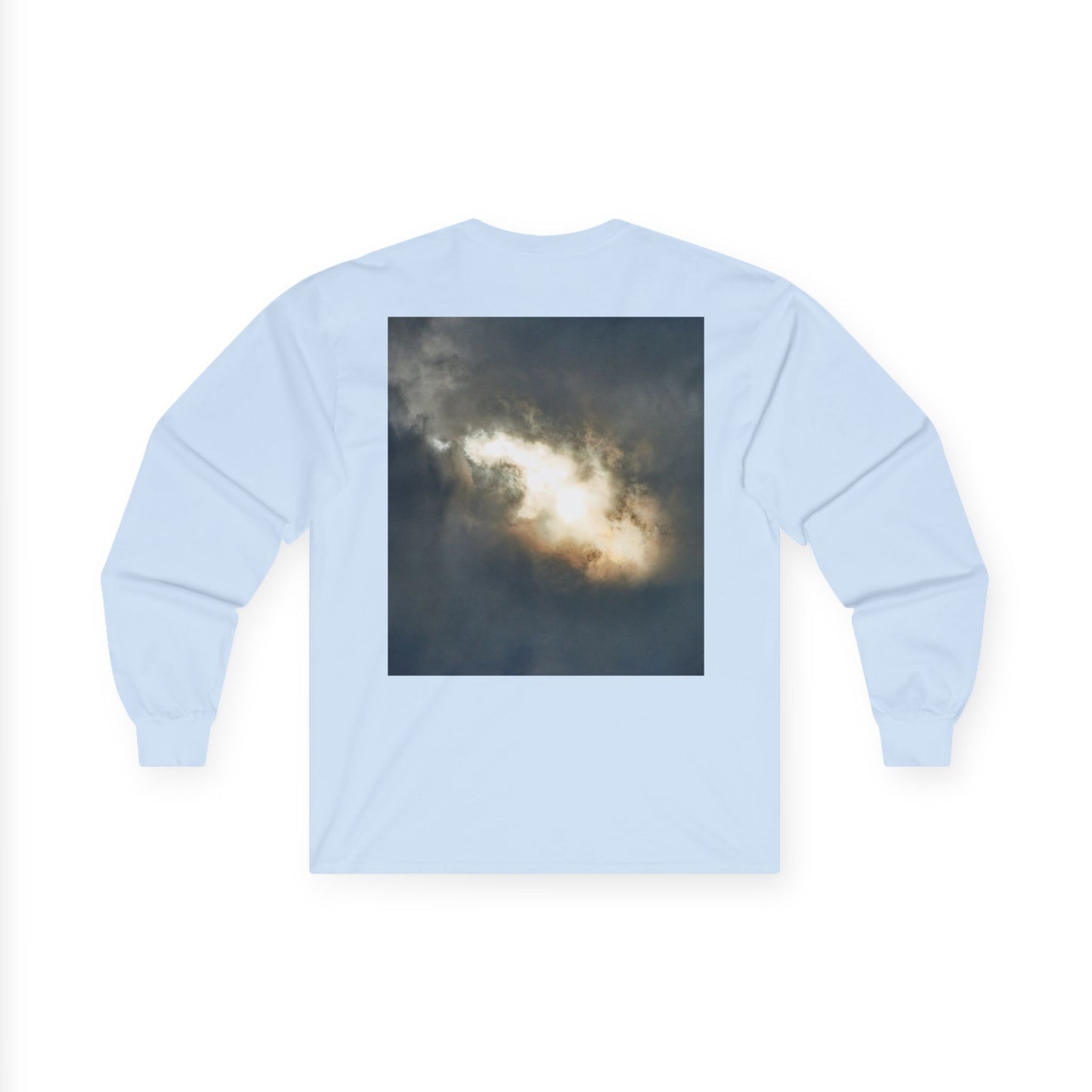 Cloudburst Abstract Long Sleeve Tee