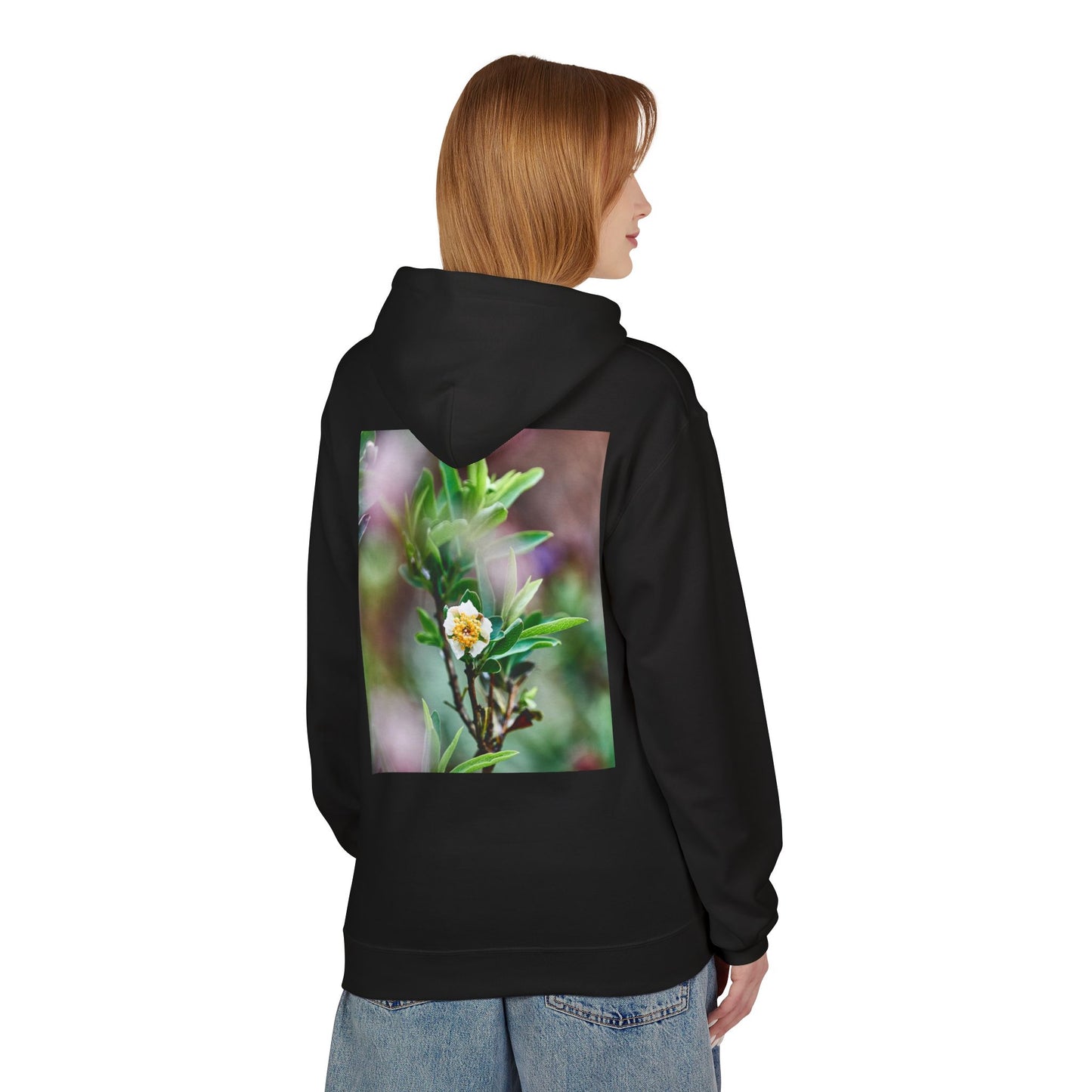 California Native Flower Hoodie — Channel Island Bush Poppy & Catalina Rock Flower Photo