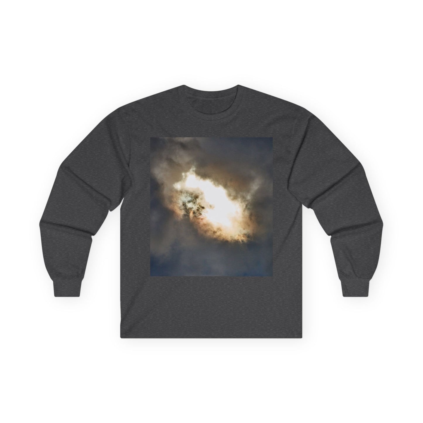Cloudburst Abstract Long Sleeve Tee