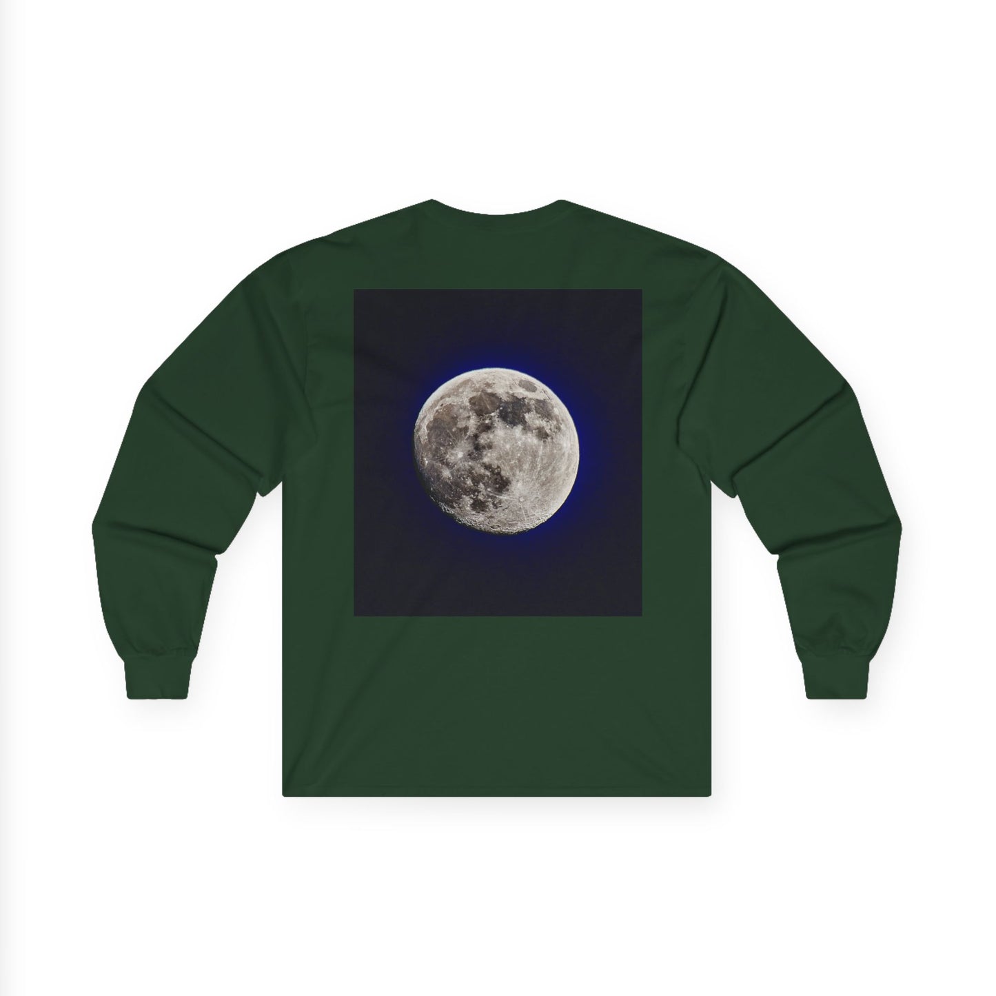 Full Moon Photo Long Sleeve Tee