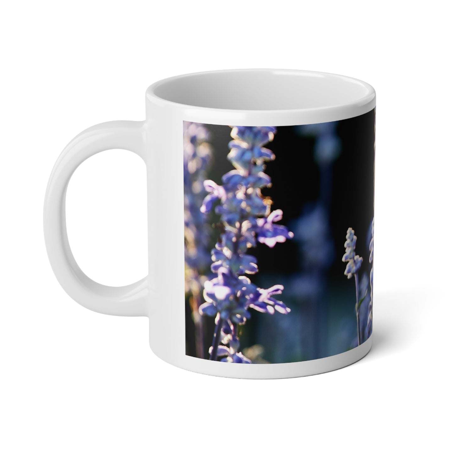 Jumbo coffee mug - 20 oz - blue sage
