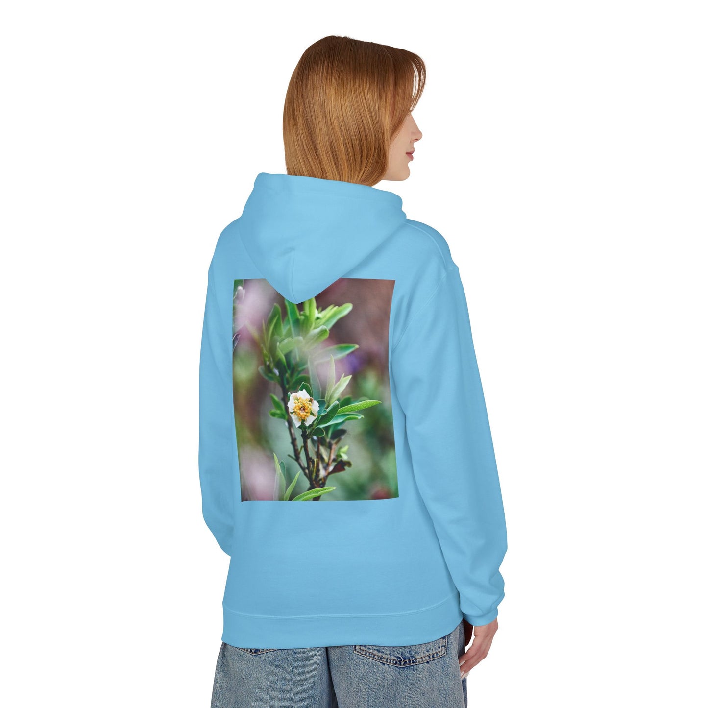 California Native Flower Hoodie — Channel Island Bush Poppy & Catalina Rock Flower Photo