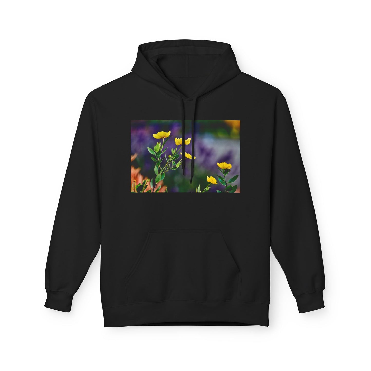 California Native Flower Hoodie — Channel Island Bush Poppy & Catalina Rock Flower Photo