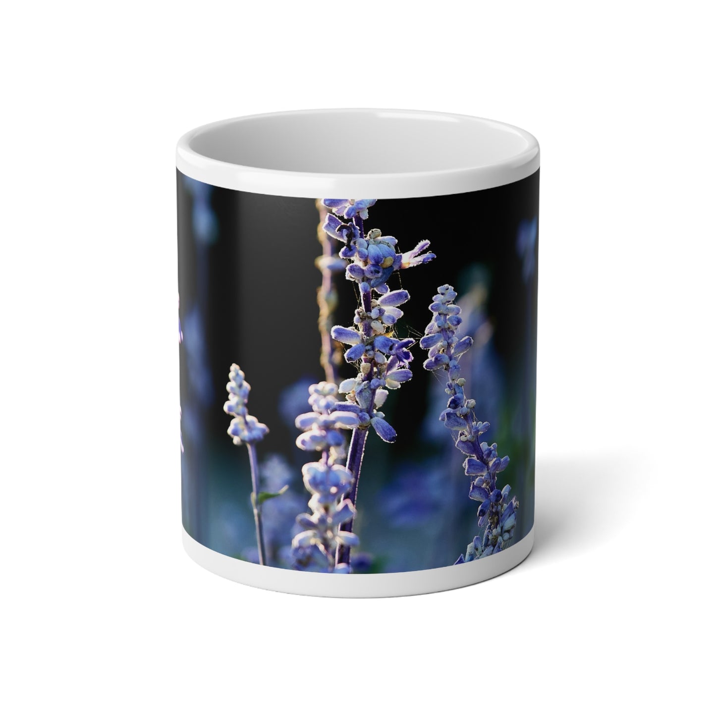 Jumbo coffee mug - 20 oz - blue sage