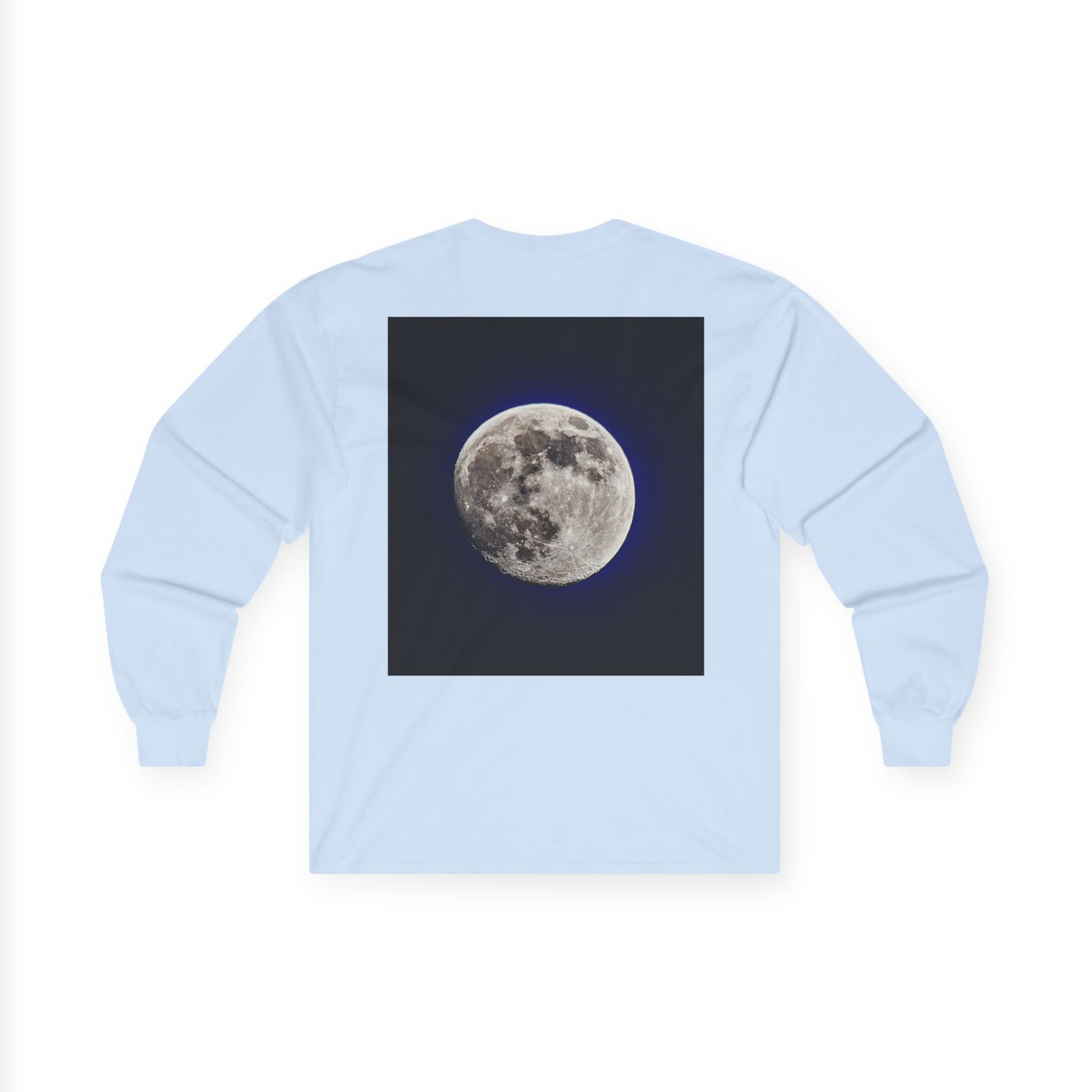 Full Moon Photo Long Sleeve Tee