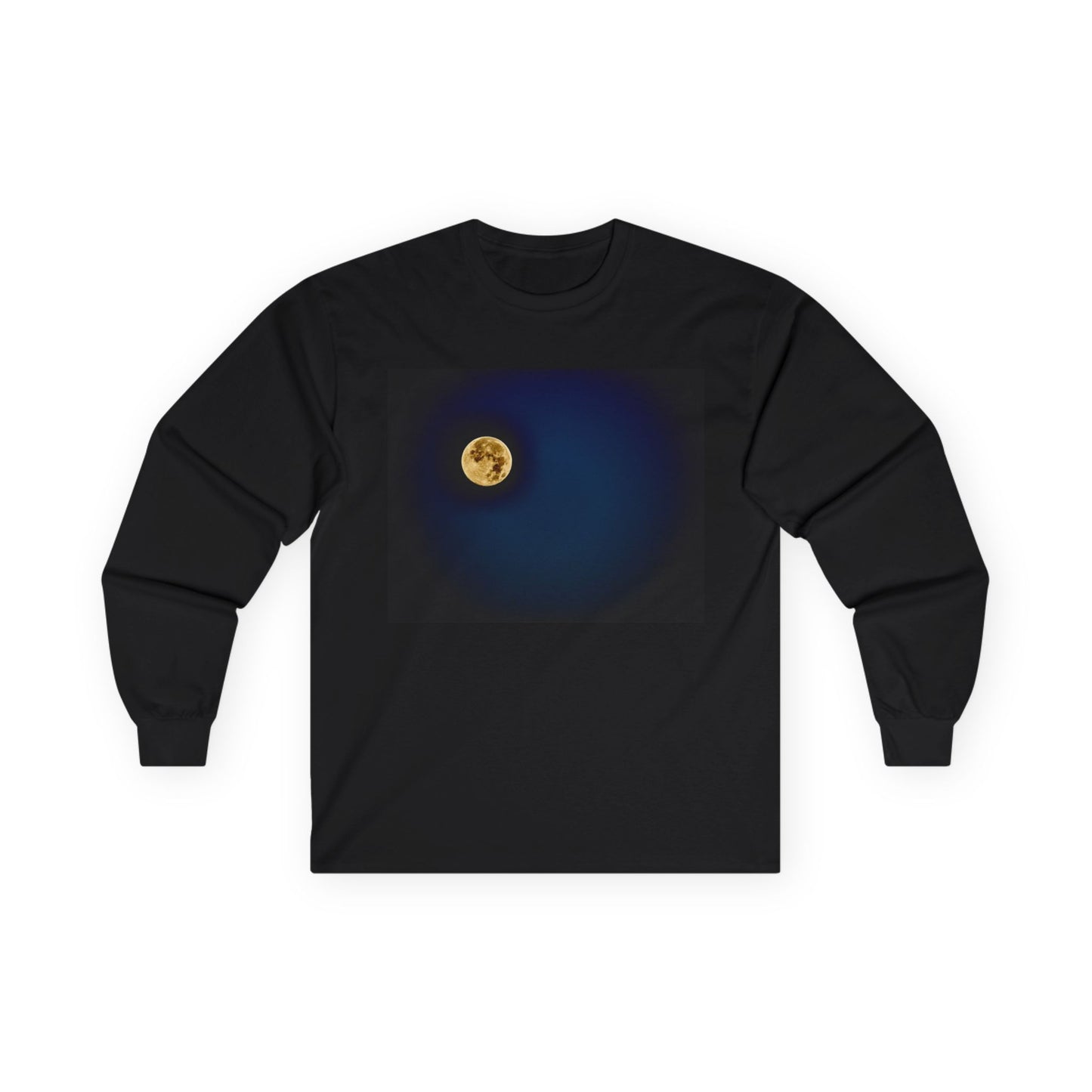 Full Moon Photo Long Sleeve Tee