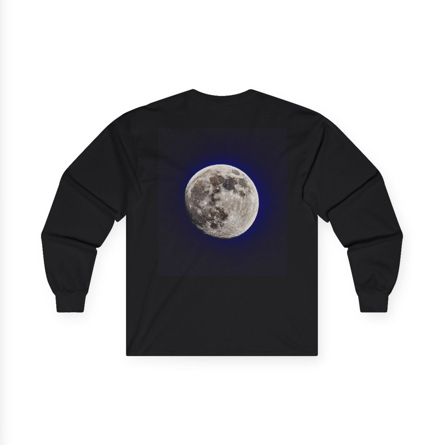Full Moon Photo Long Sleeve Tee