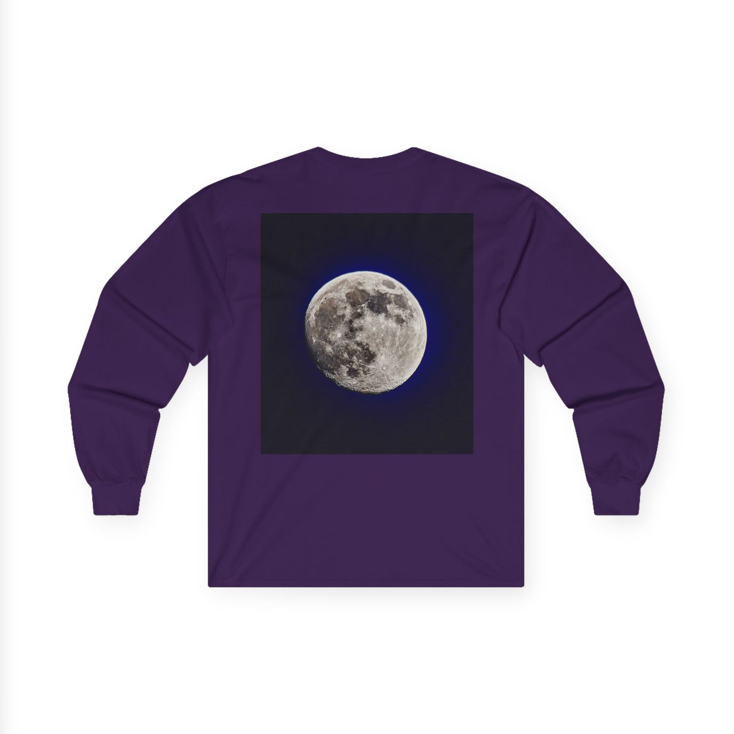 Full Moon Photo Long Sleeve Tee
