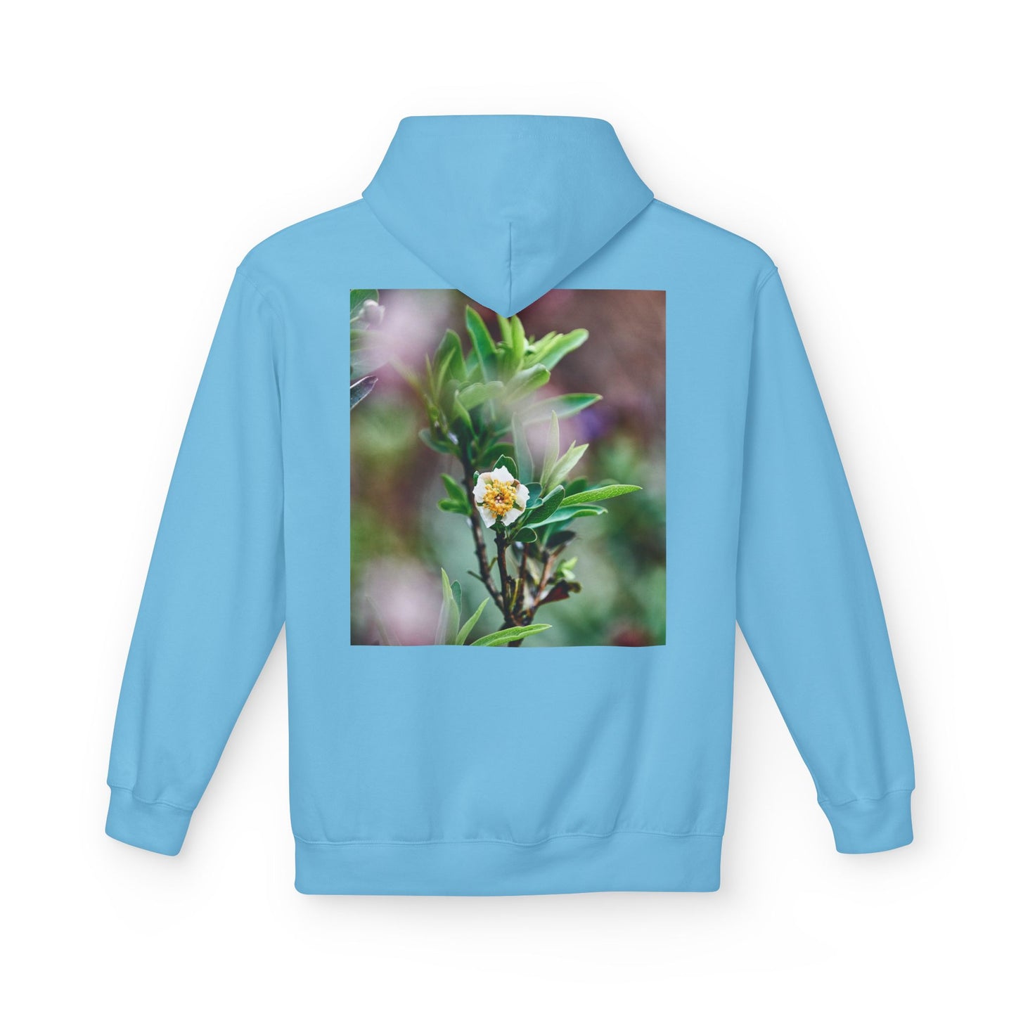 California Native Flower Hoodie — Channel Island Bush Poppy & Catalina Rock Flower Photo
